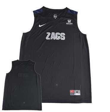 Men's Gonzaga Bulldogs Black Customized College Basketball Jersey