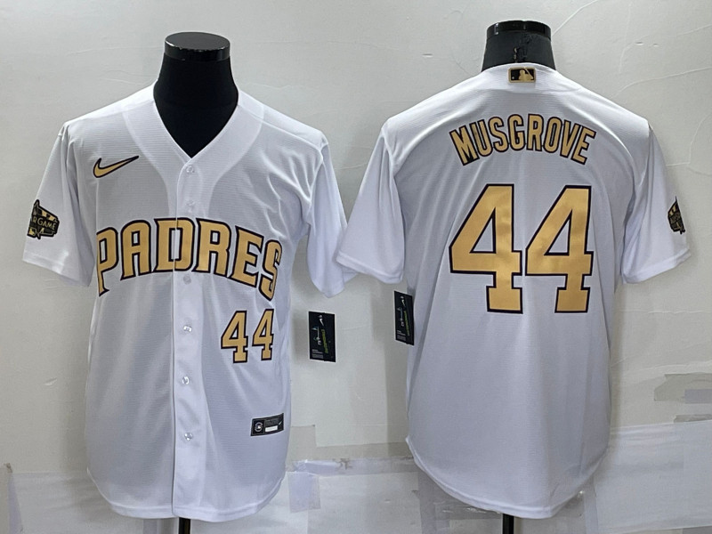 Padres #44 Joe Musgrove White Nike 2022 MLB All Star Cool Base Jerseys