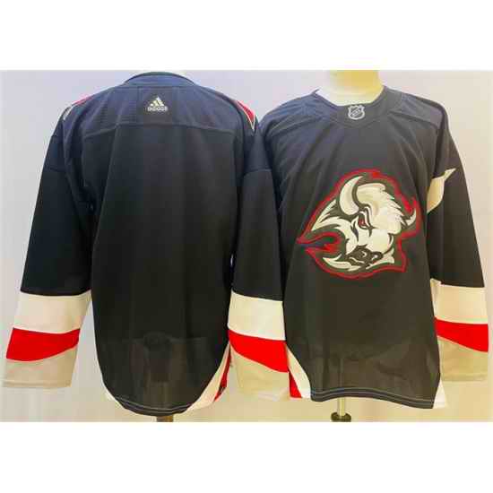 Men Buffalo Sabres Blank 2022 #23 Black Stitched Jersey
