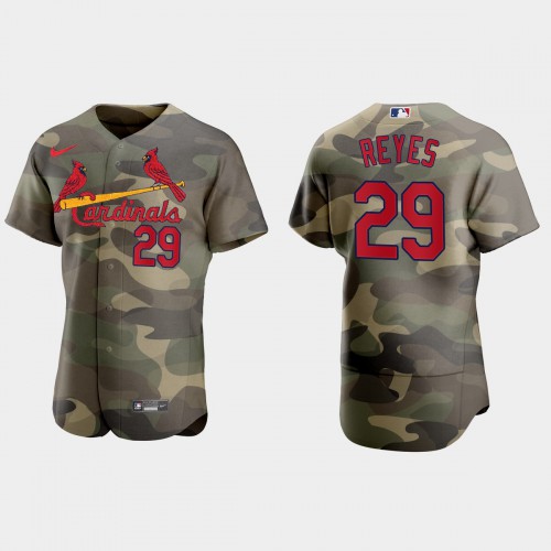 St.Louis St.Louis Cardinals #29 Alex Reyes Men’s Nike 2021 Armed Forces Day Authentic MLB Jersey -Camo Men’s
