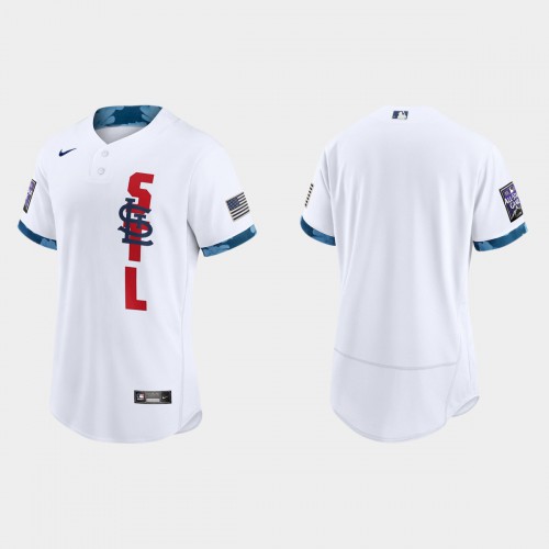 St.Louis St.Louis Cardinals 2021 Mlb All Star Game Authentic White Jersey Men’s