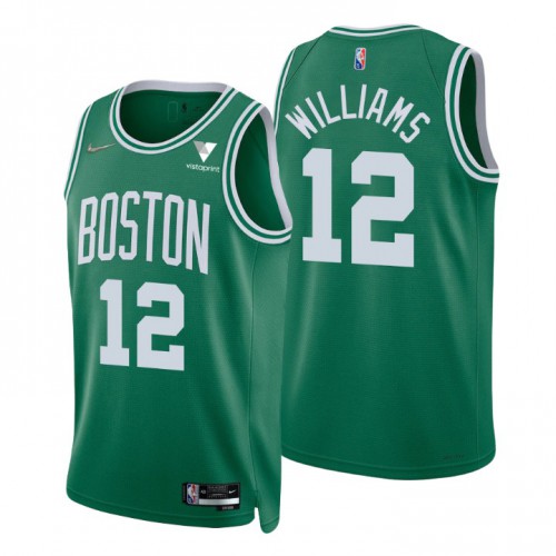 Nike Boston Celtics #12 Grant Williams Green Men’s 2021-22 NBA 75th Anniversary Diamond Swingman Jersey – Icon Edition Men’s