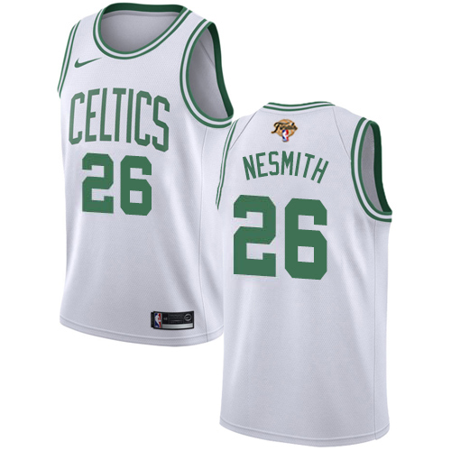 Nike Boston Celtics #26 Aaron Nesmith White 2022 NBA Finals Swingman Association Edition Jersey Men’s