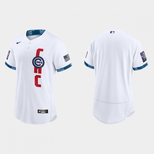 Chicago Chicago Cubs 2021 Mlb All Star Game Authentic White Jersey Men’s