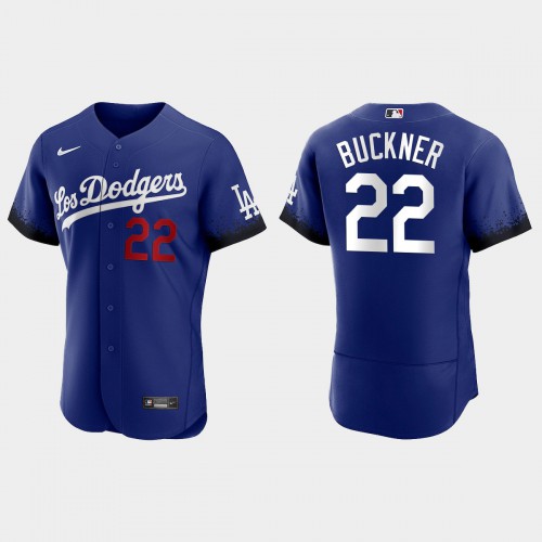Los Angeles Los Angeles Dodgers #22 Bill Buckner Nike Men’s 2021 City Connect Authentic MLB Jersey Royal Men’s