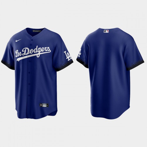 Los Angeles Los Angeles Dodgers Nike Men’s 2021 City Connect Game MLB Jersey Royal Men’s