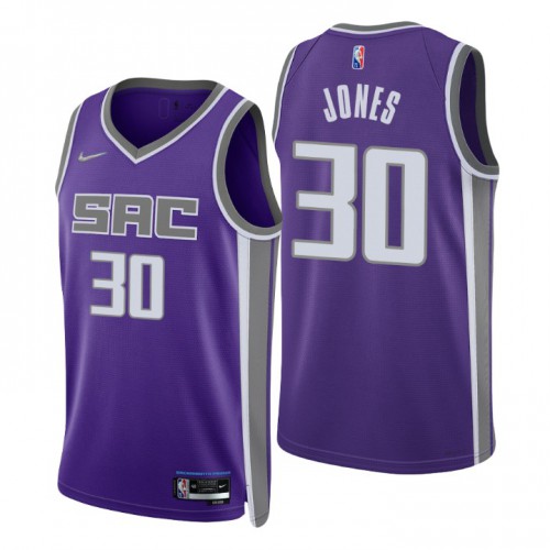 Nike Sacramento Kings #30 Damian Jones Purple Men’s 2021-22 NBA 75th Anniversary Diamond Swingman Jersey – Icon Edition Men’s