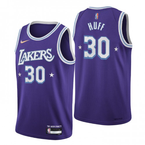 Los Angeles Los Angeles Lakers #30 Jay Huff Men’s Nike Purple 2021/22 Swingman NBA Jersey – City Edition Men’s