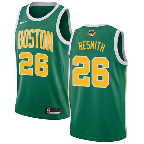 Nike Boston Celtics #26 Aaron Nesmith Green Youth 2022 NBA Finals Swingman Earned Edition Jersey Youth