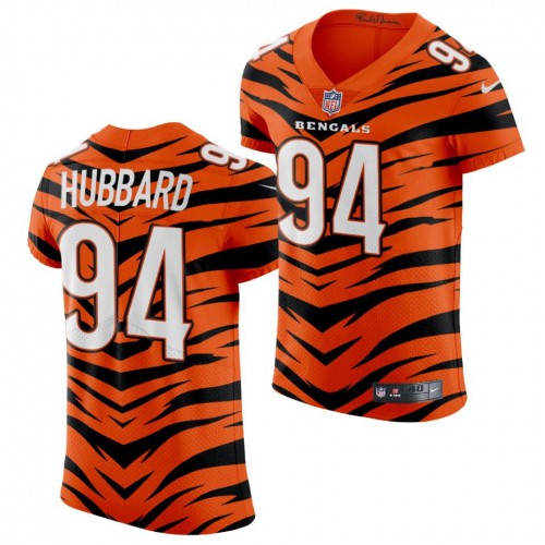 Nike Cincinnati Bengals #94 Sam Hubbard Men’s 2021-22 Orange City Edition Elite NFL Jersey Men’s