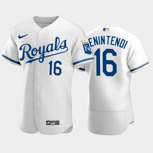 Kansas City Kansas City Royals #16 Andrew Benintendi Men’s Nike Game Replica 2022 City Connect White Jersey Men’s