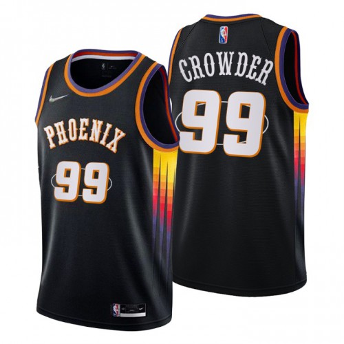 Phoenix Phoenix Suns #99 Jae Crowder Men’s Nike Black 2021/22 Swingman NBA Jersey – City Edition Men’s