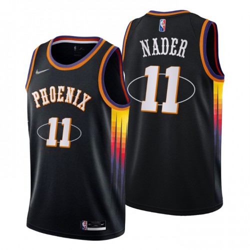 Phoenix Phoenix Suns #11 Abdel Nader Men’s Nike Black 2021/22 Swingman NBA Jersey – City Edition Men’s