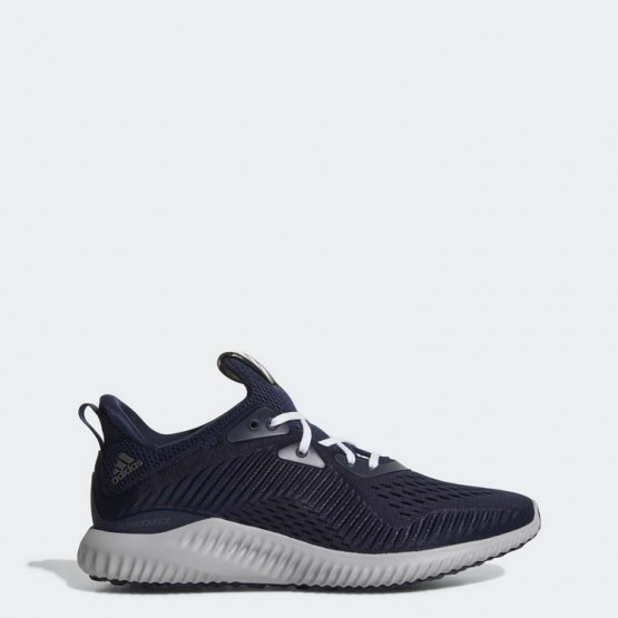 Mens Collegiate Navy/White Adidas Alphabounce Em Running Shoes 178ZQDKV