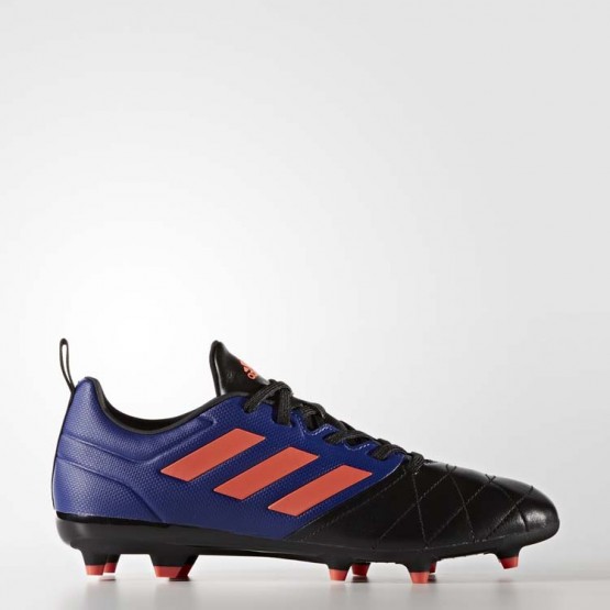 Womens Mystery Ink/Easy Coral/Black Adidas Ace 17.3 Firm Ground Cleats Soccer Cleats 190KTHVX