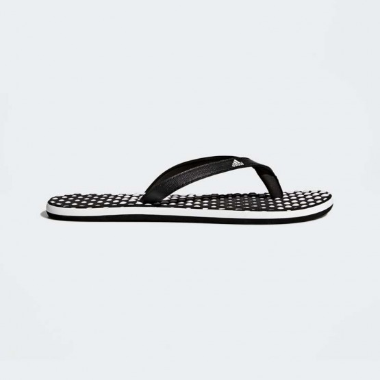 Womens White Ftw/Black Adidas Eezay Dots Flip-flops Training Shoes 206KOCYX
