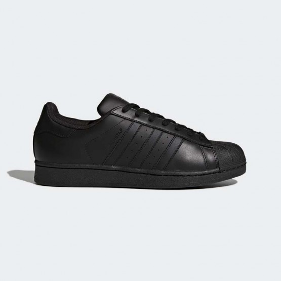 Mens Core Black Adidas Originals Superstar Shoes 207EWNBX