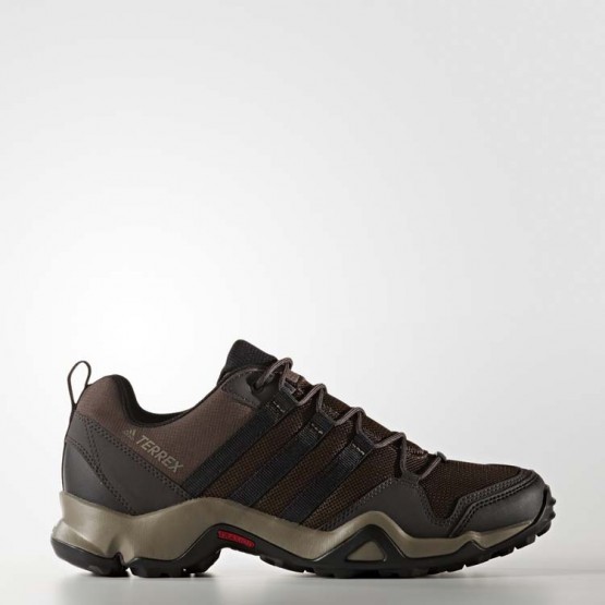 Mens Brown/Core Black/Night Brown Adidas Ax2r Outdoor Shoes 329BWCOV