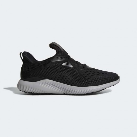 Mens Core Black/White/Utility Black Adidas Alphabounce Em Running Shoes 374BXKYN