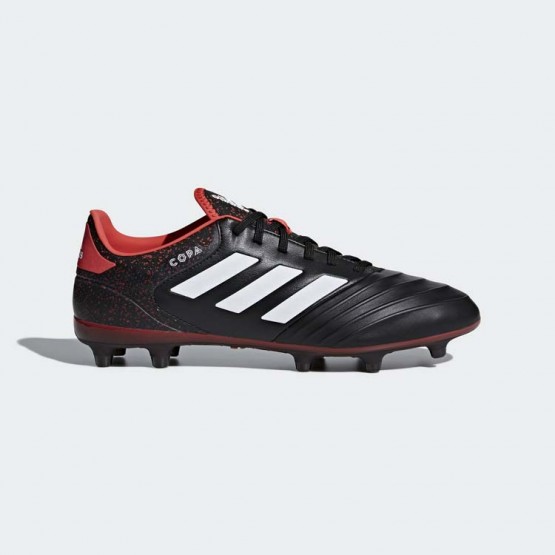 Mens Core Black/White Adidas Copa 18.2 Firm Ground Cleats Soccer Cleats 519XFITJ