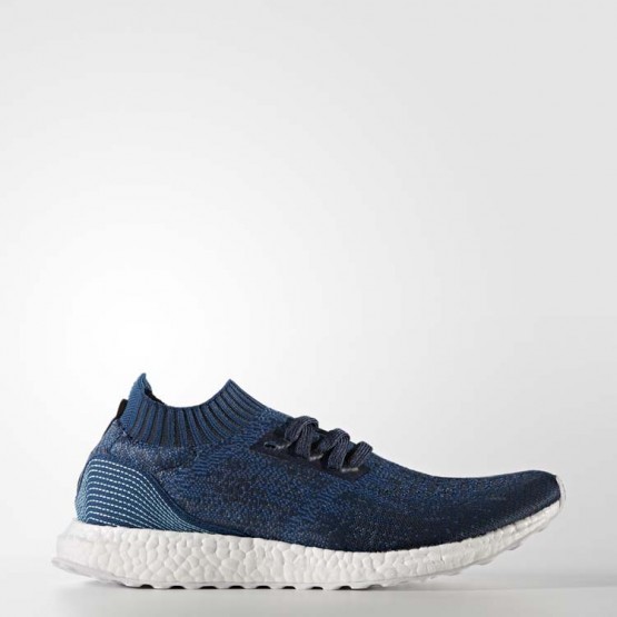 Mens Legend Blue/Core Blue Adidas Ultraboost Uncaged Parley Running Shoes 564AOBJR