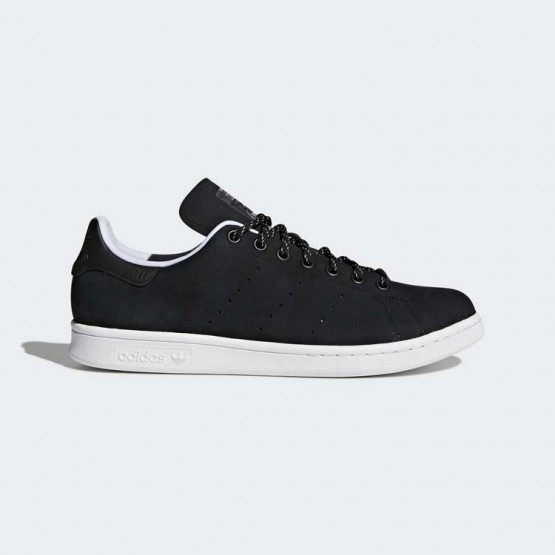 Mens Core Black Adidas Originals Stan Smith Wp Shoes 602TOHRX
