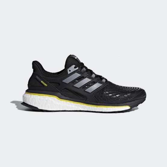 Mens Core Black Adidas Energy Boost Running Shoes 691DWIYS