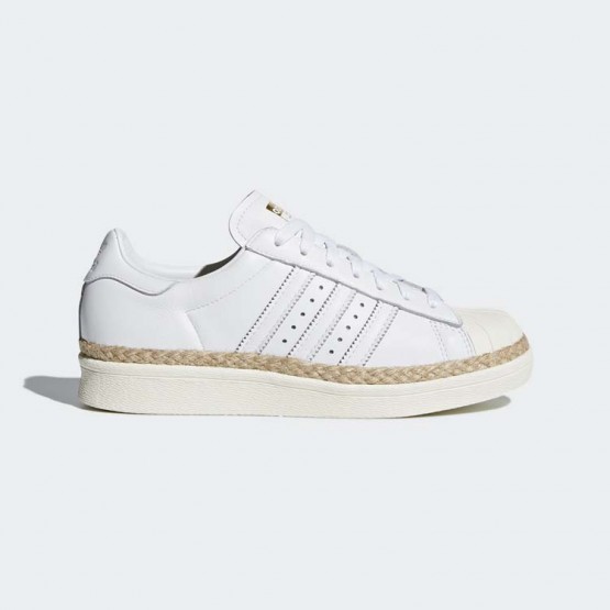 Womens White/Off White Adidas Originals Superstar 80s New Bold Shoes 755HLQXA