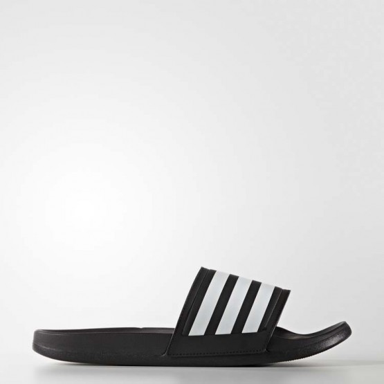 Mens Core Black/White/Black Adidas Adilette Ultra Slides Training Shoes 822JAQRZ