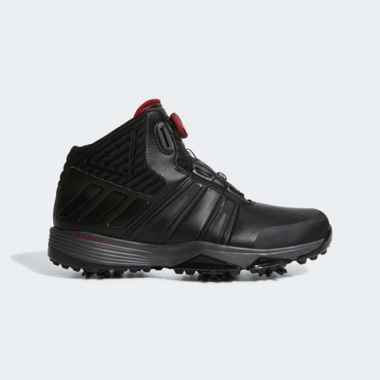 Mens Core Black Adidas Climaproof Boa Golf Shoes 841ENZUH