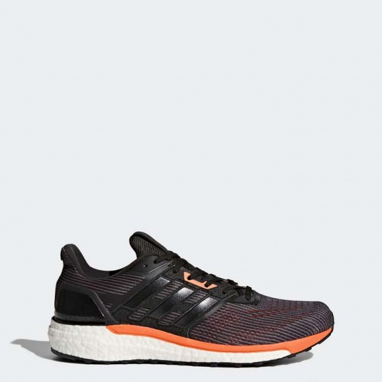 Mens Utility Black/Core Black/Solar Orange Adidas Supernova Running Shoes 861WROUV