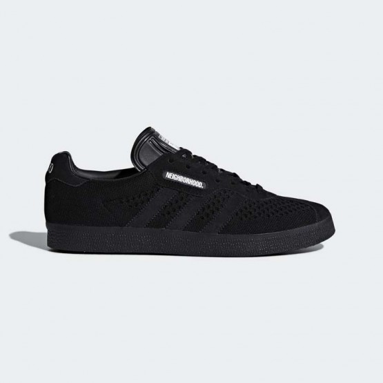 Mens Core Black Adidas Originals Neighborhood Gazelle Super Shoes 936EHSTC