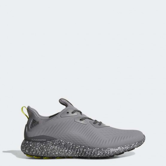 Mens Grey/White Adidas Alphabounce Em Ctd Running Shoes 947FIPHE