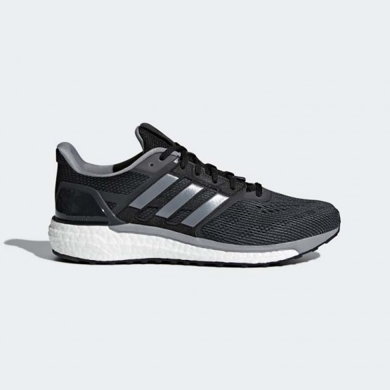 Mens Core Black/Grey Adidas Supernova Running Shoes 997LGTYX