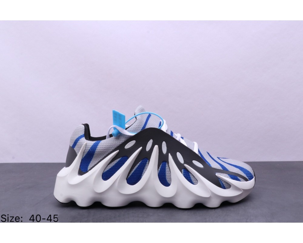 Adidas Yeezy 451 White Blue Gray