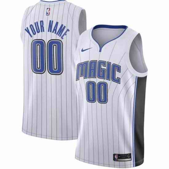 Men Women Youth Toddler Orlando Magic White Custom Nike NBA Stitched Jersey->customized nba jersey->Custom Jersey