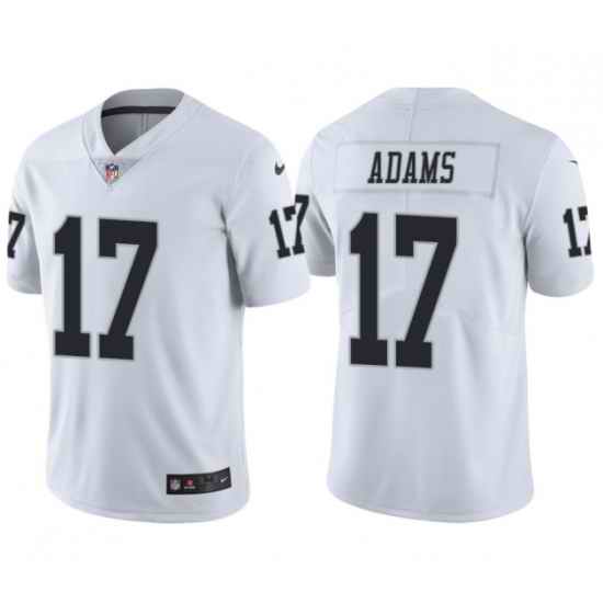 Men's Las Vegas Raiders #17 Davante Adams White Vapor Limited Stitched Jersey->las vegas raiders->NFL Jersey
