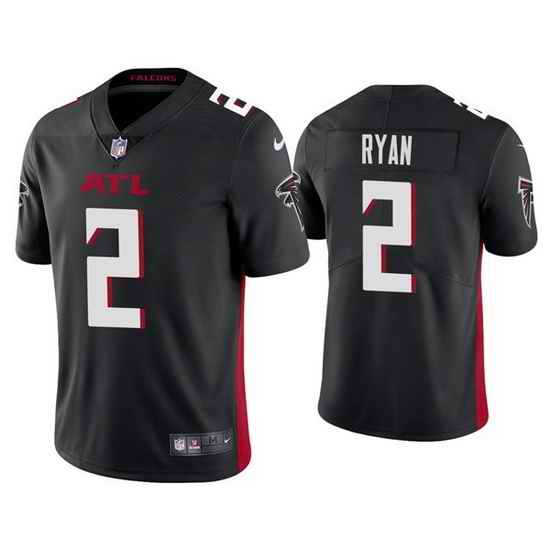 Youth Atlanta Falcons #2 Matt Ryan Black Vapor Untouchable Limited Stitched Jersey->youth nfl jersey->Youth Jersey