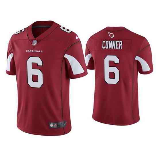 Youth Arizona Cardinals #6 James Conner Red Vapor Untouchable Limited Stitched NFL Jersey->youth nfl jersey->Youth Jersey