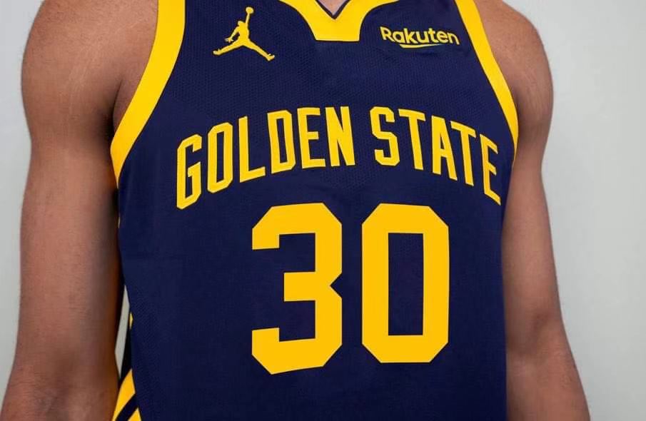 Men's Golden State Warriors #30 Stephen Curry Navy Stitched Basketball Jersey->new york giants->NFL Jersey