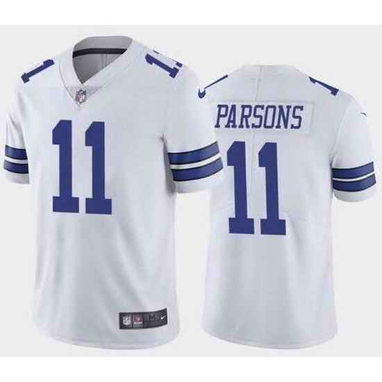 Youth Nike Dallas Cowboys Micah Parsons #11 White Vapor Limited Stitched NFL Jersey->youth nfl jersey->Youth Jersey