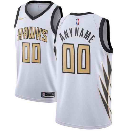Men Women Youth Toddler Atlanta Hawks Custom Nike NBA Stitched Jersey->customized nba jersey->Custom Jersey