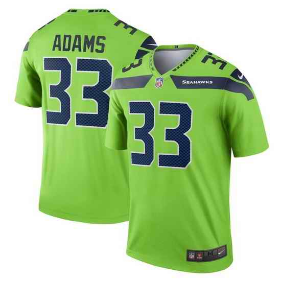 Men Seattle Seahawks Jamal Adams #33 Green Vapor Limited Football Jersey->seattle seahawks->NFL Jersey
