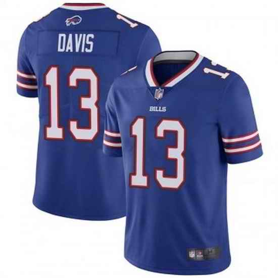 Youth Buffalo Bills #13 Gabriel Davis Blue Vapor Untouchable Limited Stitched Jersey->youth nfl jersey->Youth Jersey