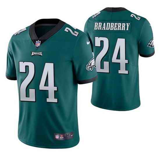 Men Philadelphia Eagles #24 James Bradberry Green Vapor Untouchable Limited Stitched Jersey->new orleans saints->NFL Jersey