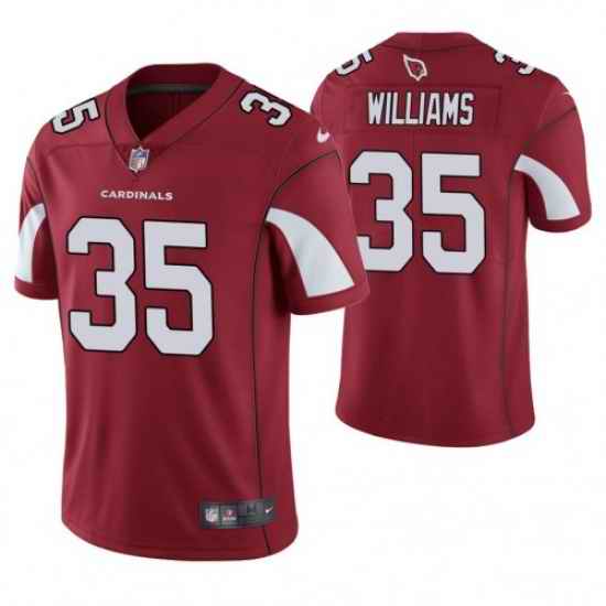 Men Nike Arizona Cardinals #35 Aeneas Williams Red Vapor Untouchable Limited Player Jersey->arizona cardinals->NFL Jersey