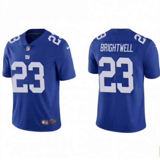 Men's New York Giants #23 Gary Brightwell Blue Vapor Untouchable Limited Stitched Jersey->new york giants->NFL Jersey