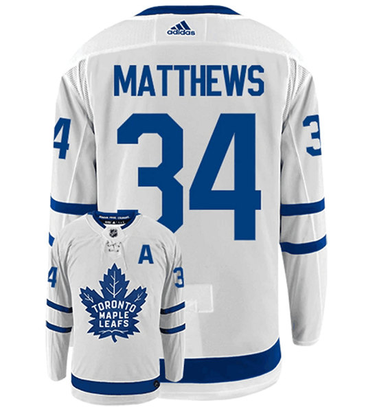 Men's Toronto Maple Leafs #34 Auston Matthews White Stitched Jersey->toronto maple leafs->NHL Jersey