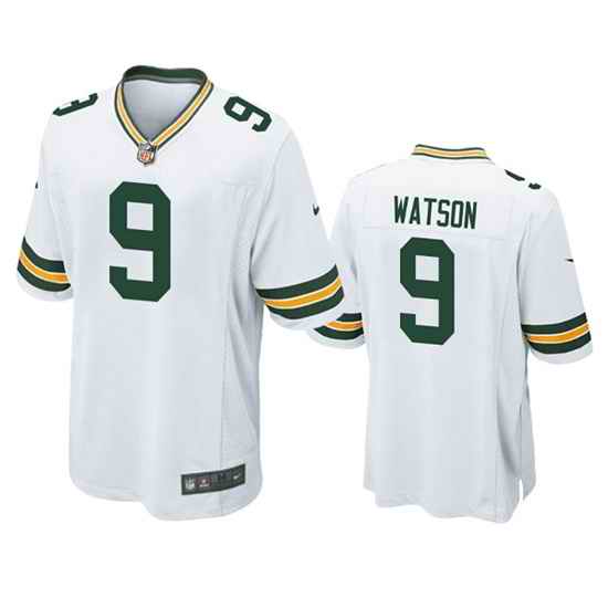 Men Green Bay Packers #9 Christian Watson White Stitched Football Jersey->green bay packers->NFL Jersey