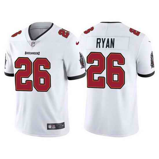 Men Tampa Bay Buccaneers #26 Logan Ryan White Vapor Untouchable Limited Stitched jersey->tampa bay buccaneers->NFL Jersey
